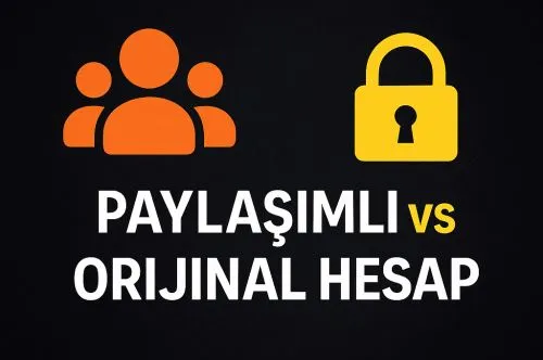 Paylaşımlı vs Orijinal Hesap: Hangisini Satın Almalısınız?
