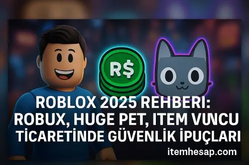 Roblox 2025 Rehberi: Robux, Huge Pet, Item ve Sunucu Ticaretinde Güvenlik İpuçları