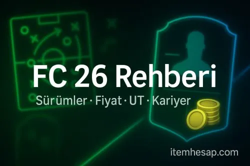 FC 26 Rehberi (2025): Sürümler, Fiyat Mantığı, Platformlar, Ultimate Team & Kariyer