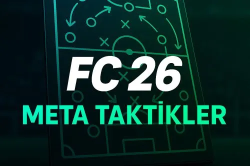 FC 26 Meta Taktikler (2025): En İyi Dizilişler (4-3-2-1, 4-4-2), Pres Stilleri ve Oyun İçi Ayarlar