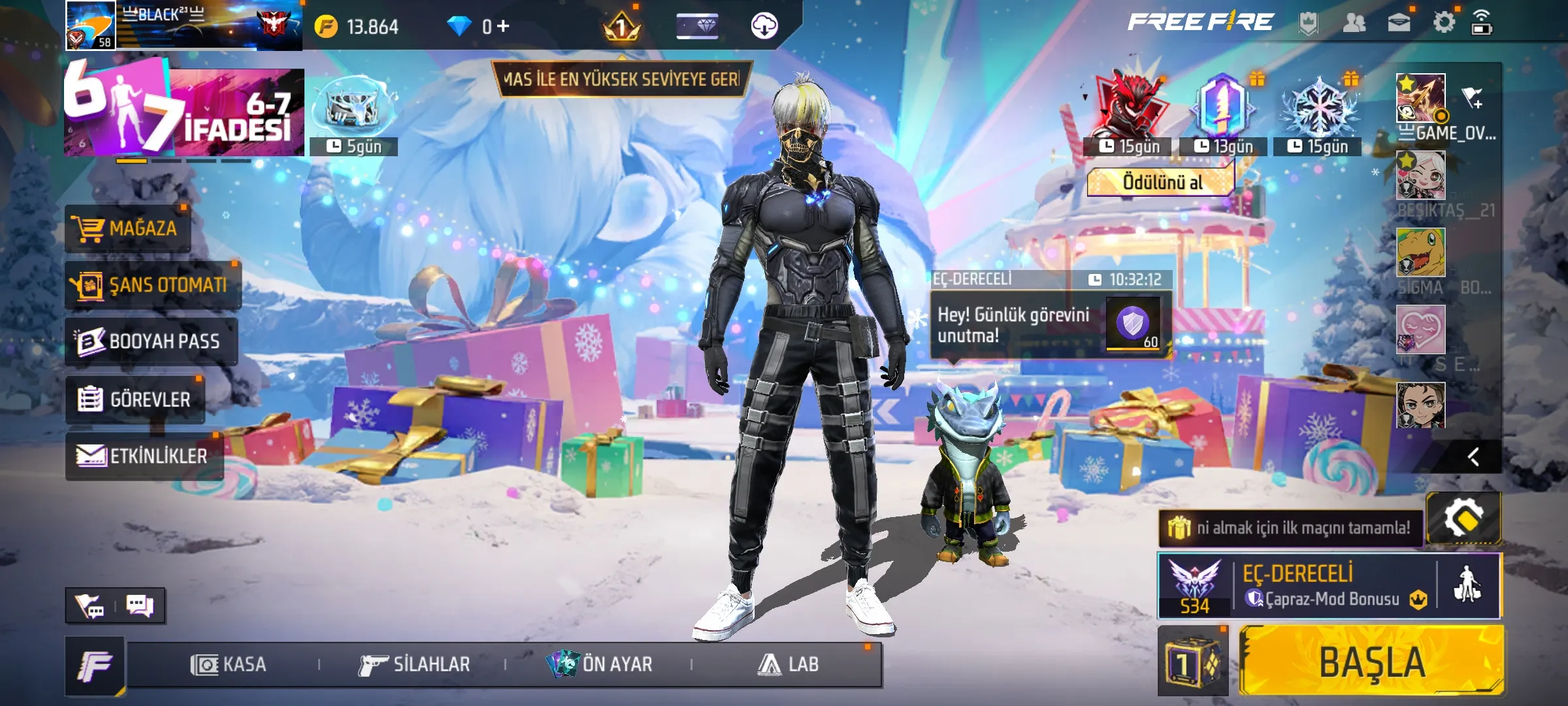 SATİLİK FF HESABİ 600TL İBAN #satıyorum