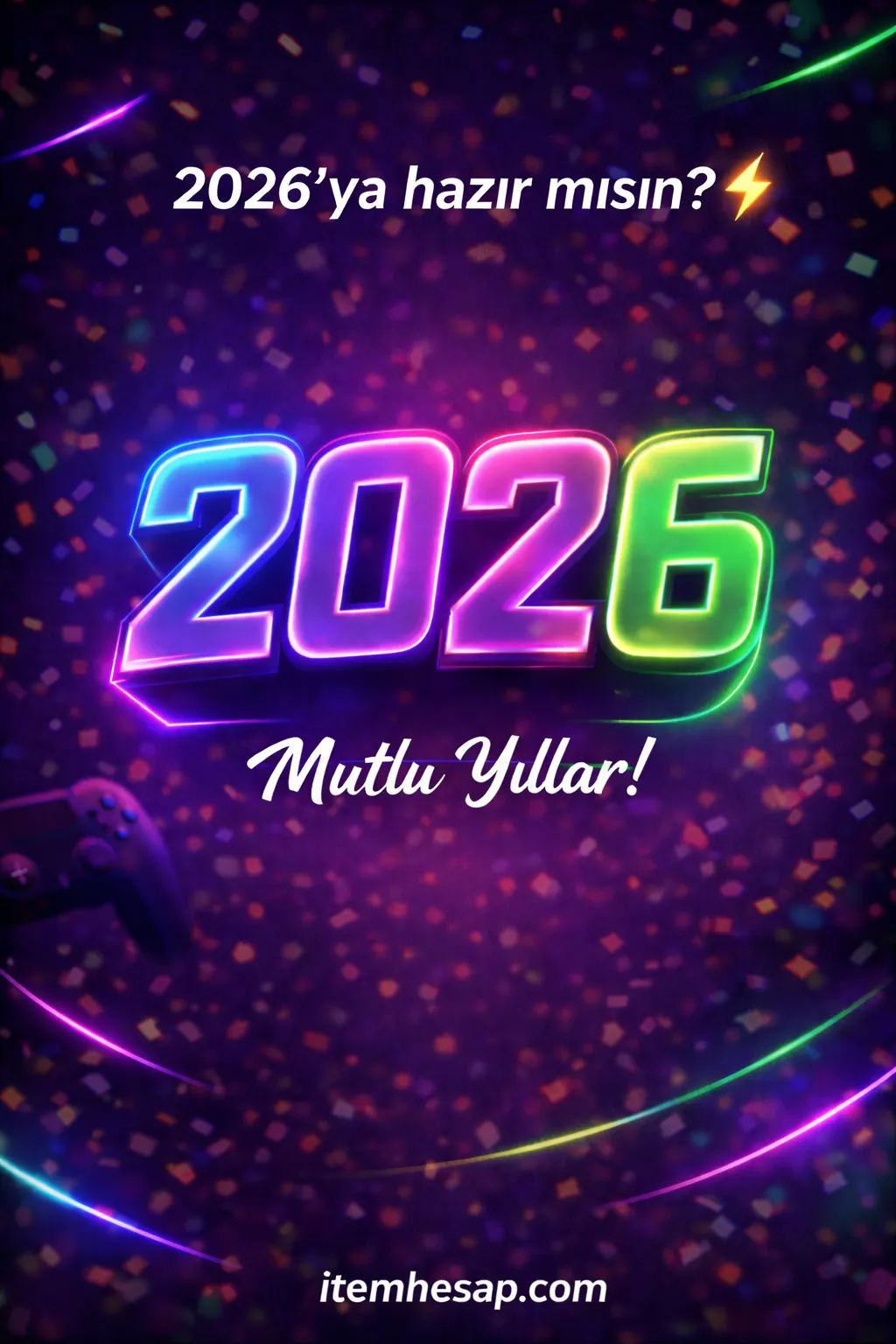 2026’ya hazır mısın? ⚡️ Oyunlar, içerikler, hedefler… hepsi…