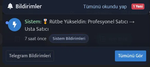 Hepinize çok teşekkür ederim 150 satışı geçtik bunlar sizin…