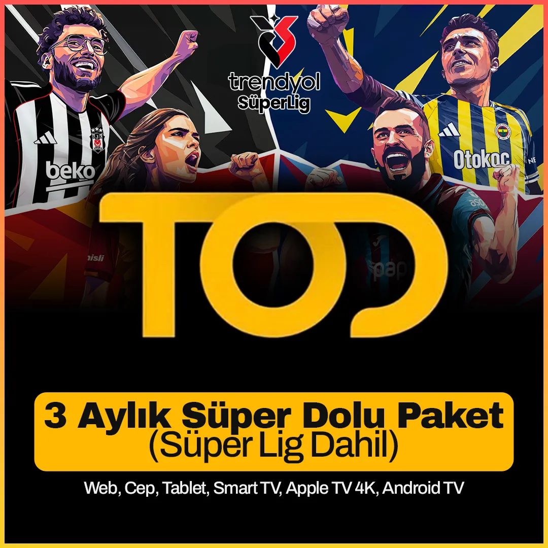 3 Aylık TOD Süper Dolu Paketi satışı başlamıştır. #satıyorum…