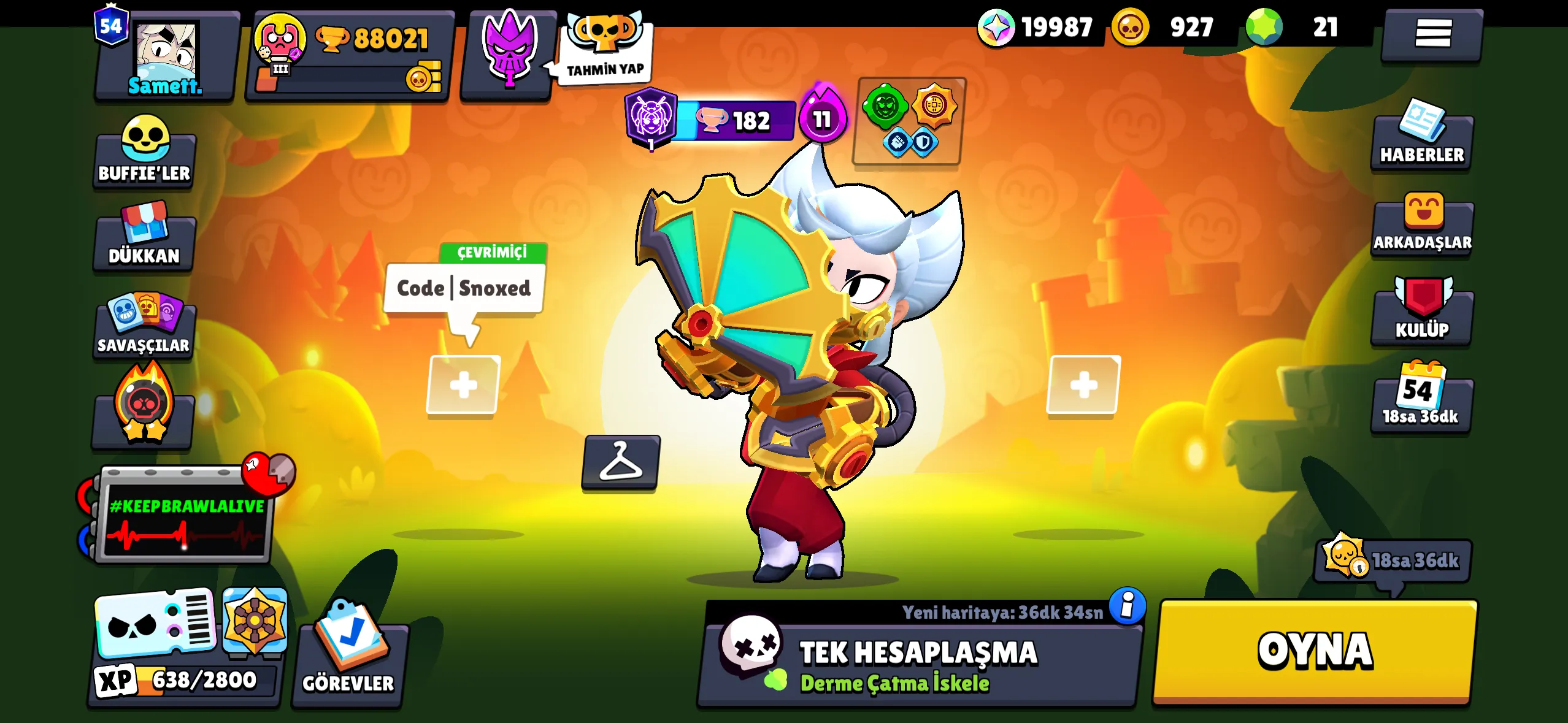 473 skin 88k bs ve 16bb coc var içinde kaçırmayın #satıyorum