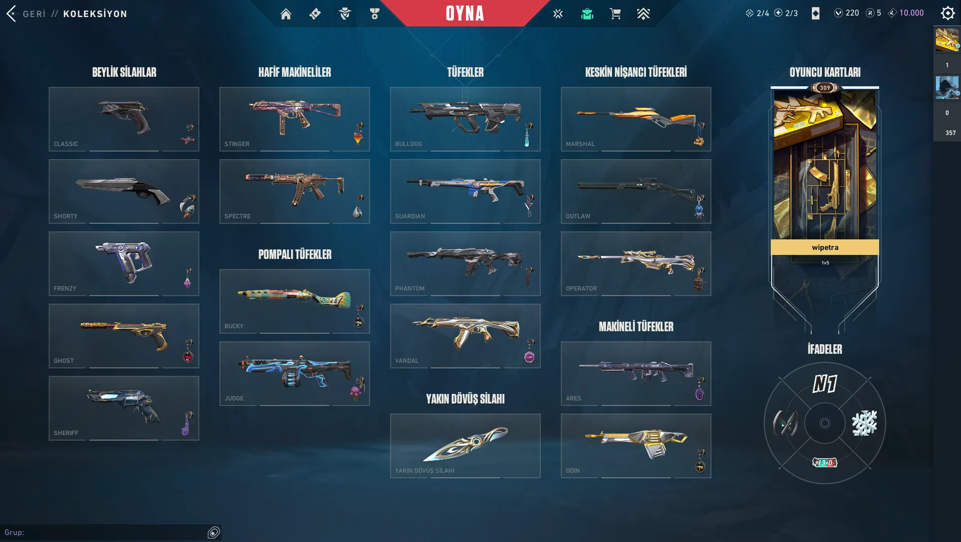 #satıyorum FULL DOLU MAİNLİK VALO HESABIMI SATIYORUM