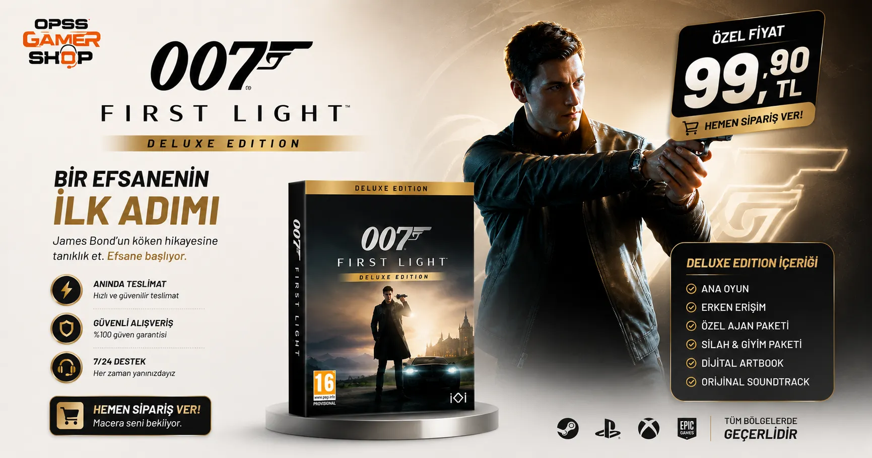 🔥007 First Light Hesap Satın Al | 🔥 99.90 TL 🔥 007 First Light,…
