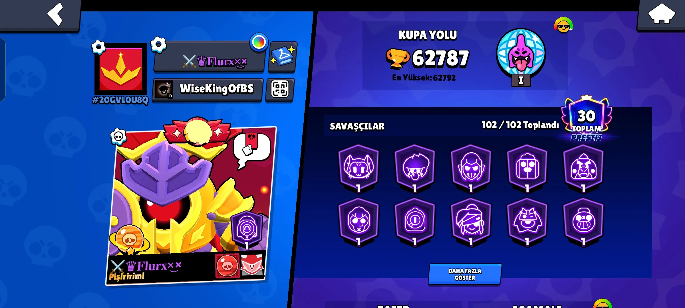 Brawl stars satılık hesap arıyorsan en iyi hesap bende…
