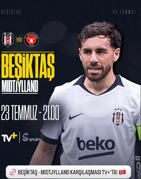 BEŞİKTAŞ MAÇINI KAÇIRMAYIN !!! Beşiktaş - Midtjylland Maçını TV+'ta ssport kanalı üzerinden…