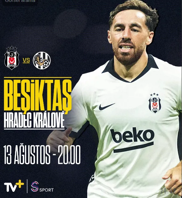 🔥🔥 Beşiktaş ⚽ Hradec Kralove Maçını Kaçırmayın 🤍🦅 🖤 Beşiktaş ⚽ Hradec Kralove Maçını TV+'ta…