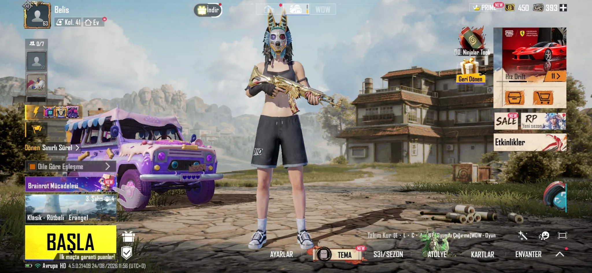 artık sıkıldığım için oyun hesabımı satıyorum pazarlık yapılır #satıyorum #pubg #pubgmobile