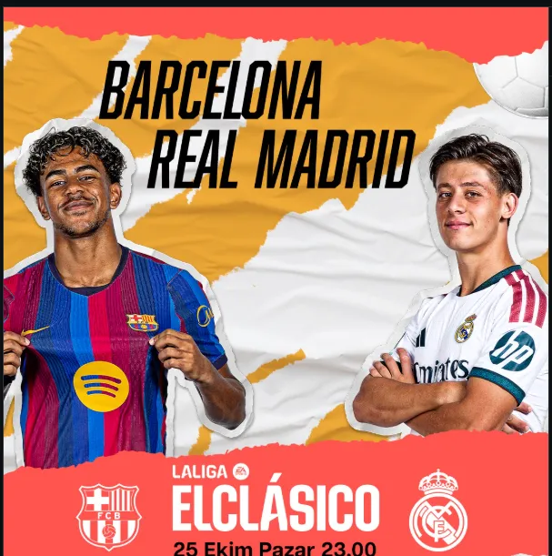 Real Madrid - Barcelona Maçı 25 Ekim Pazar saat 23.00'da TV+'ta - https://www.itemhesap.com/1-aylik-tv-plus-kendi-hesabiniza-ozel-tv-premium-54643…