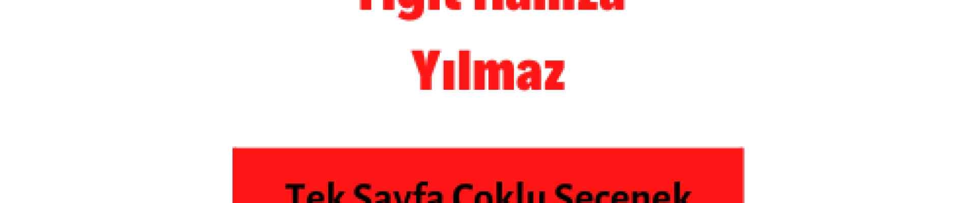 Yiğit Hamza Yılmaz kapak fotoğrafı