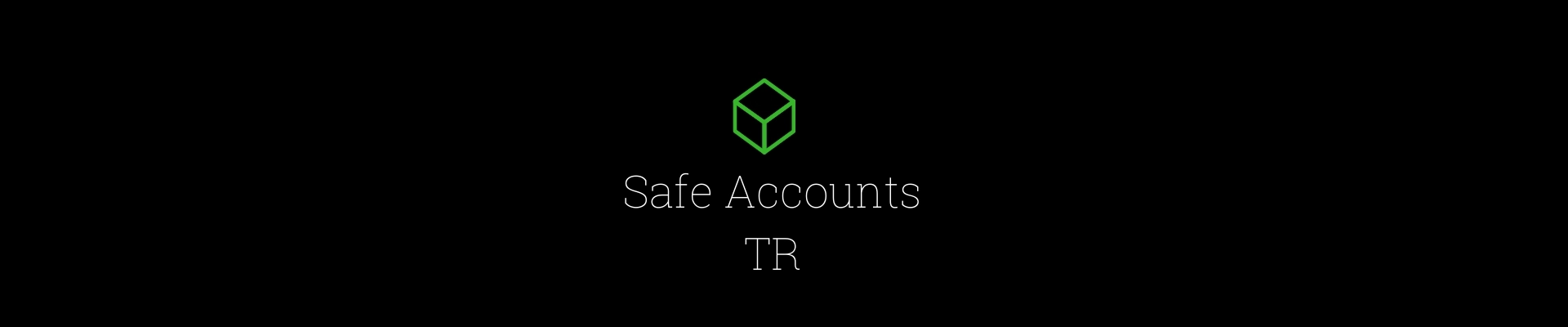 Safe Accounts TR kapak fotoğrafı